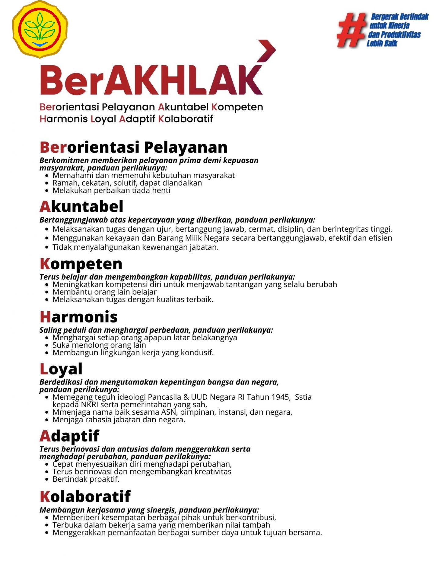 Berakhlak