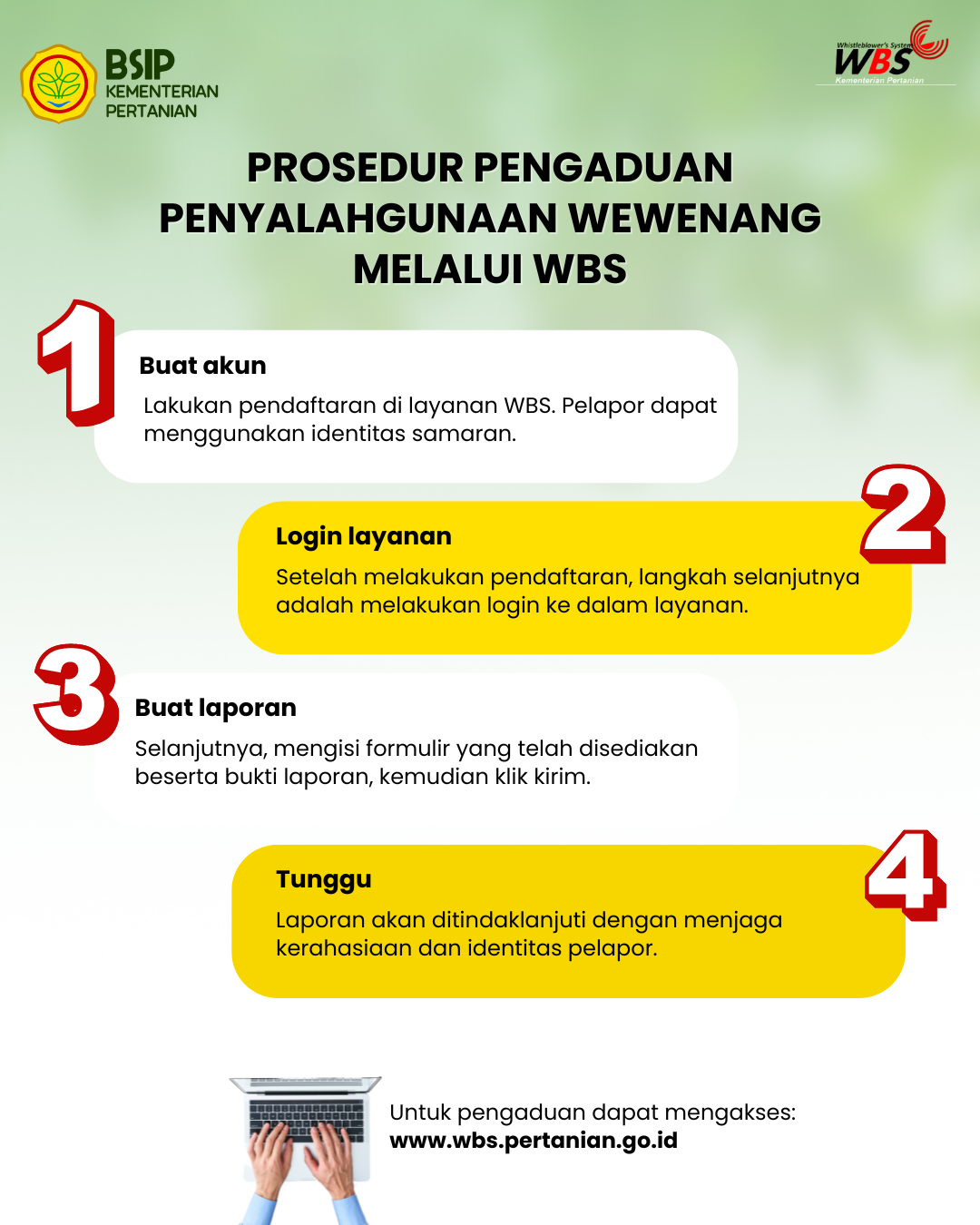 Prosedur pengaduan wbs